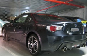 Grey Toyota 86