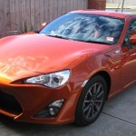 Orange Toyota 86