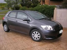 Lisa's first car in Lilydale